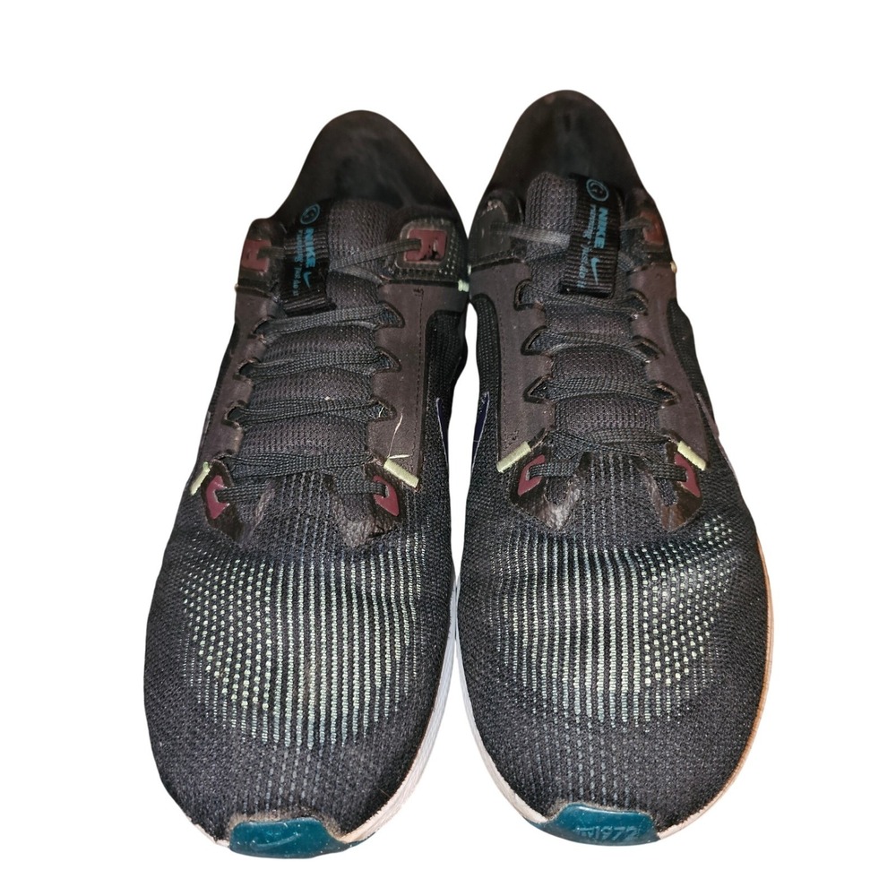 Nike Pegasus 40 Mens Running Shoes Sneakers Black Purple Red US 13 - Picture 6 of 8